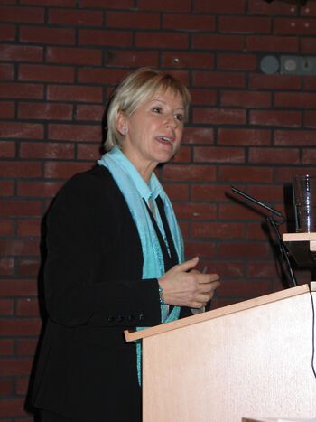 2005: Kommissær Margot Wallström