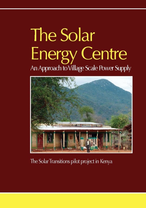 The Solar Energy Centre Report (pdf)