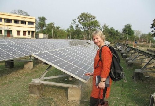 Khashmahal solar power plant, Sagar Island