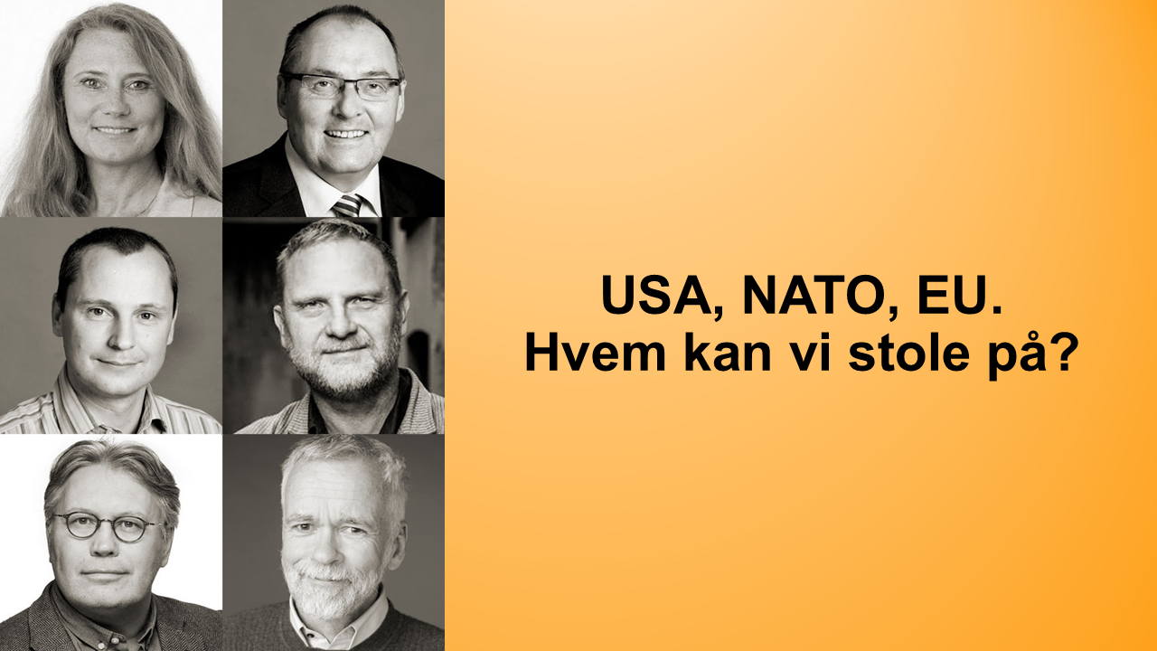 Frokostmøte: USA, Nato, EU. Hvem kan vi stole på?