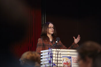 Podium ,Microphone ,Lectern ,Interaction ,Curtain.