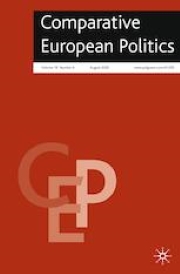 cover, Comparative European Politics