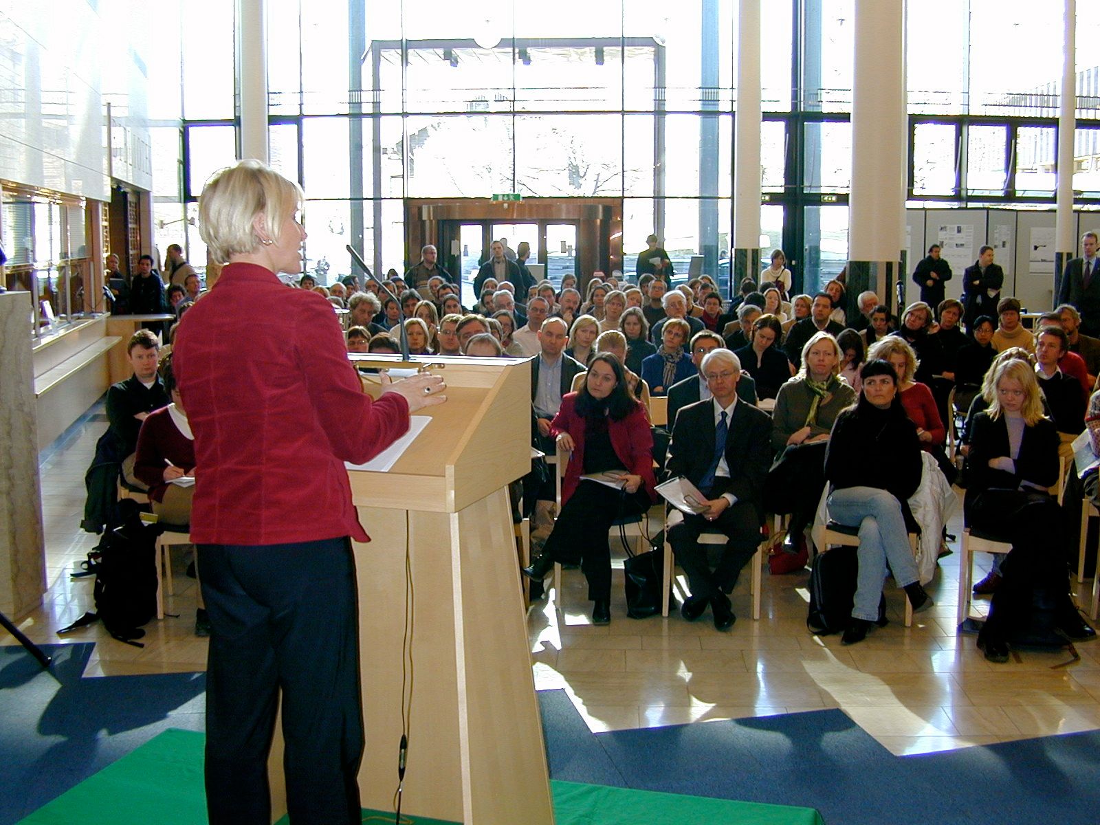 2003: EUs miljøkommissær Margot Wallström