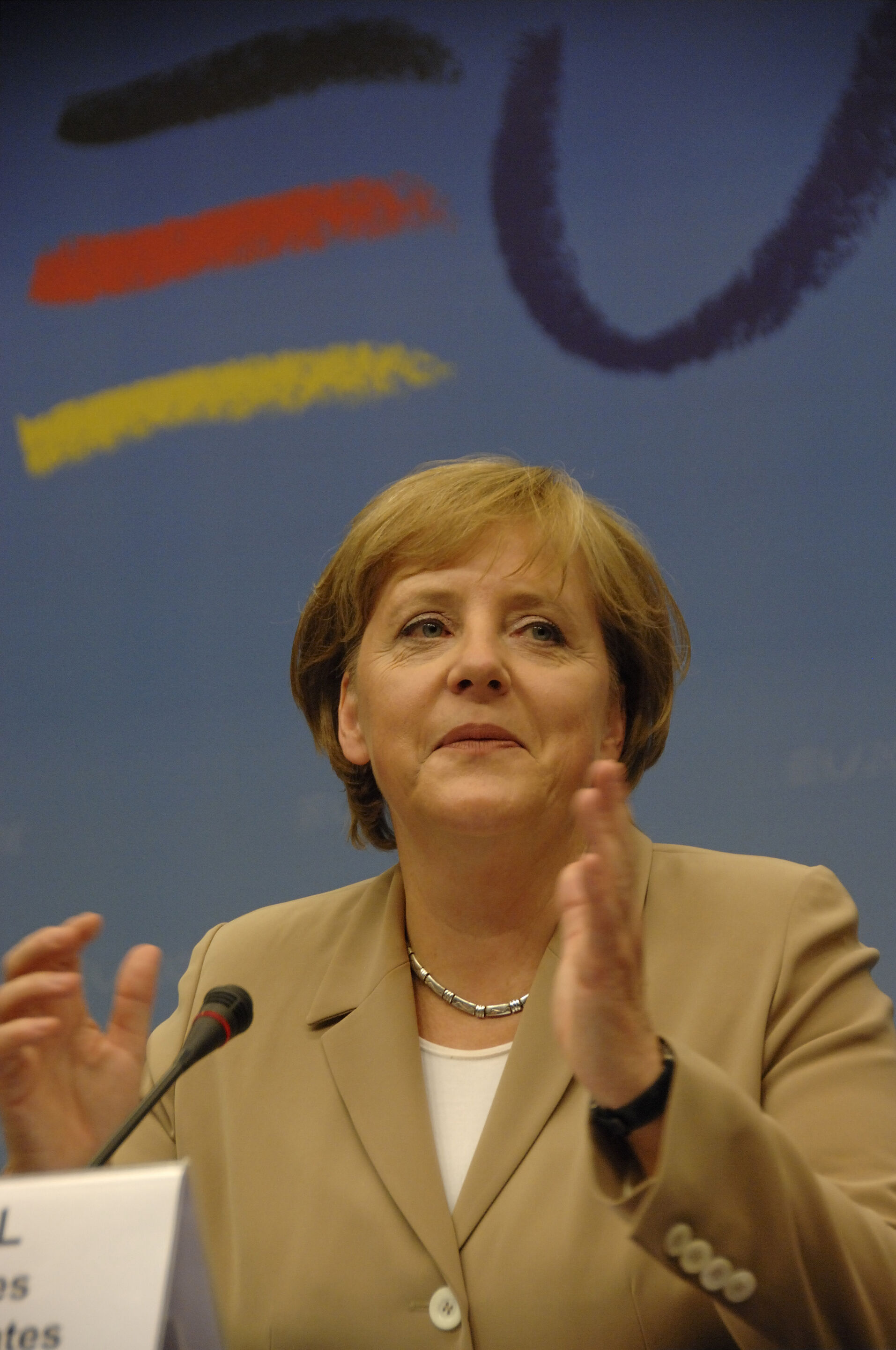 Tysklands kansler og EUs mektigste statsleder, Angela Merkel. 