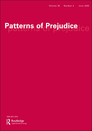 Picture of the journal Patterns of prejudice
