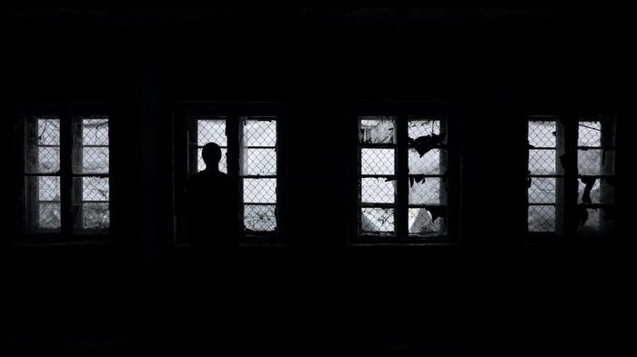 Light in four windows