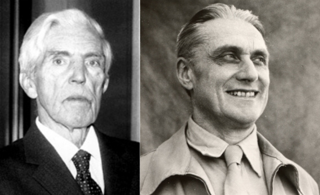 Photo of Trygve Haavelmo and Ragnar Frisch