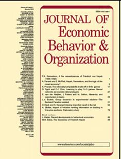 Front page of Journal of Economic Behavior and Organization