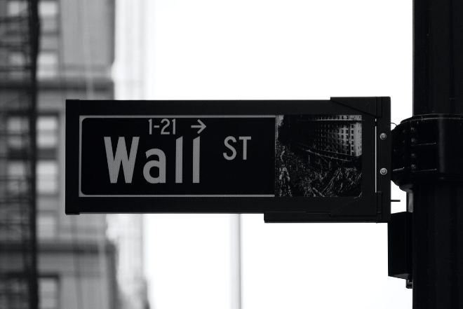 Gateskilt Wall Street