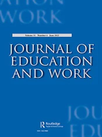 Cover of Journal of Education and Work