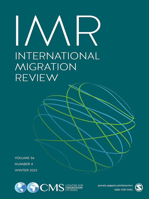 Cover of International Migration Review, Volum 56, Issue 4