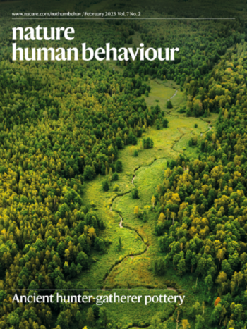 Cover of Volum 7 Issue 2, Nature Human Behaviour