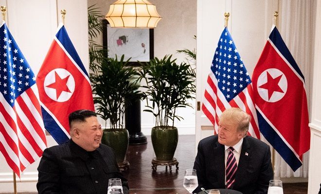 Toppmøte mellom Donald Trump og Kim Jung Un gikk i vasken.  Foto: NTB Scanpix