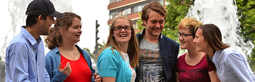 Bilde av studenter