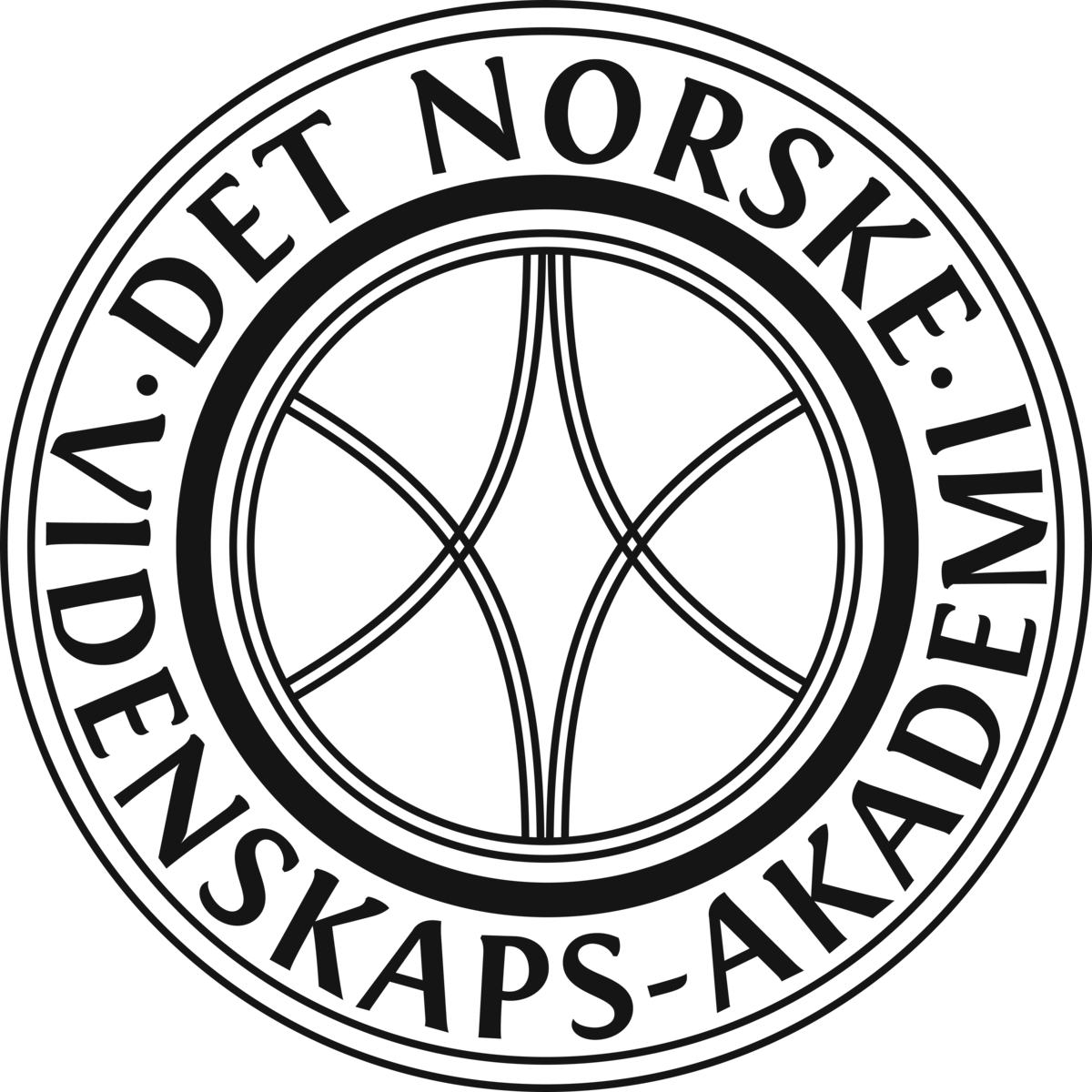 Logoen til Det norske vitenskapsakademi