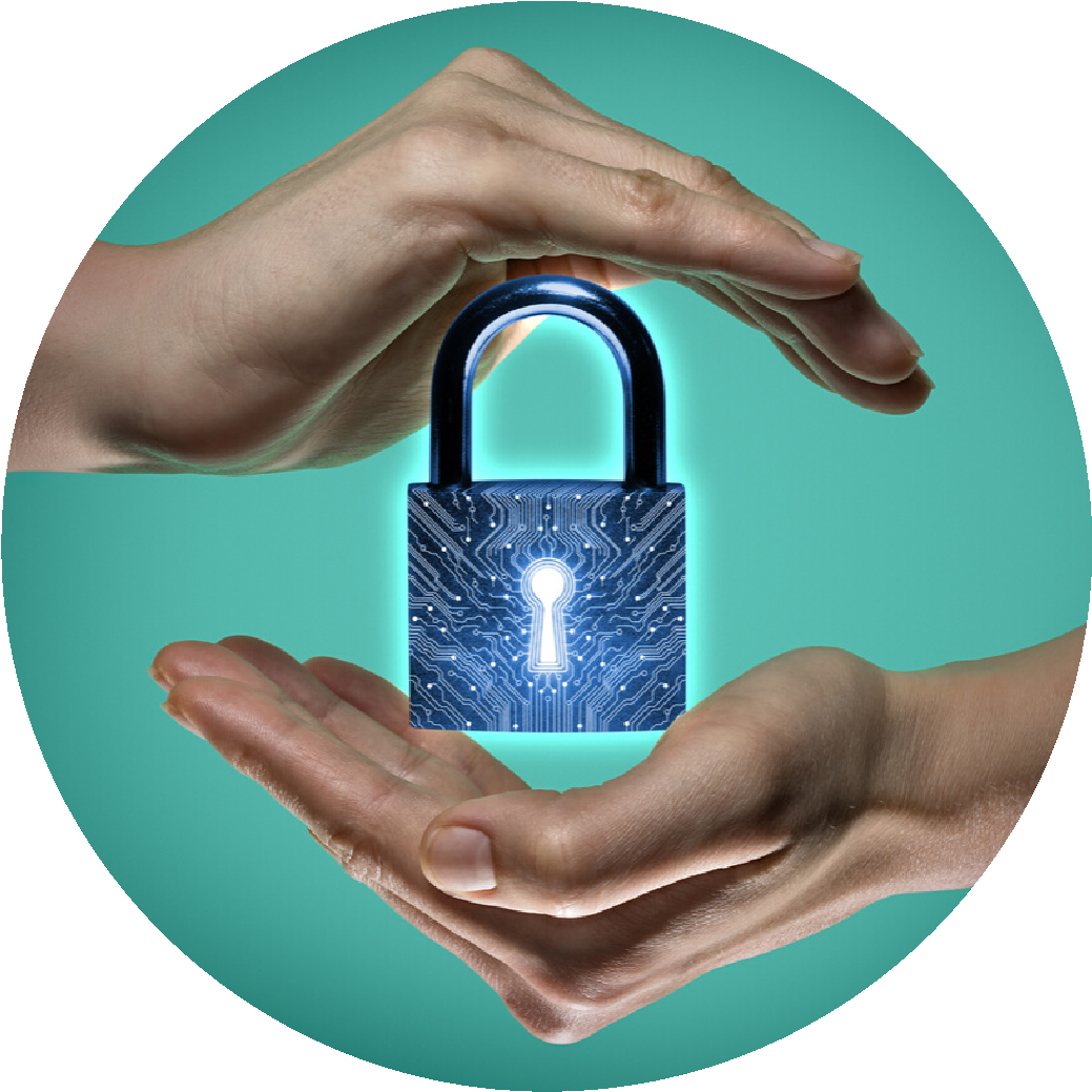 Image may contain: Padlock, Lock, Turquoise, Finger, Hand.