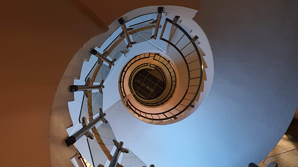 Spiraltrapp