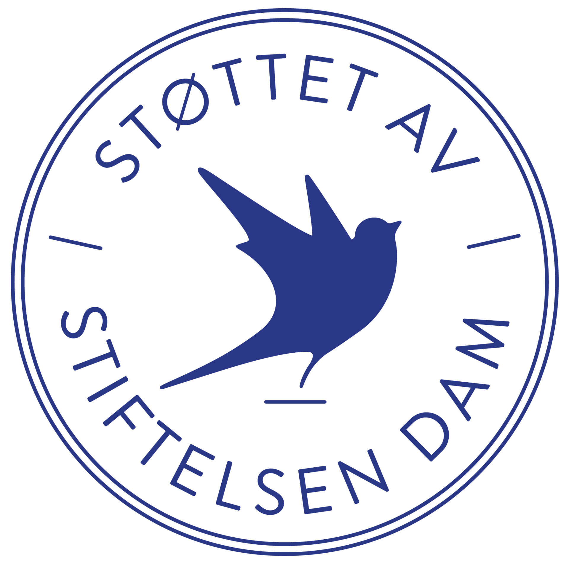 Logo for Stiftelsen Dam