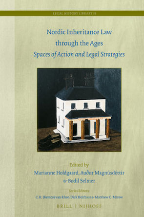 Book cover 'nordic inheritance law through the ages'