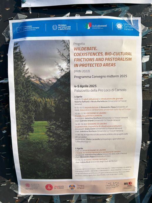Poster on a wall