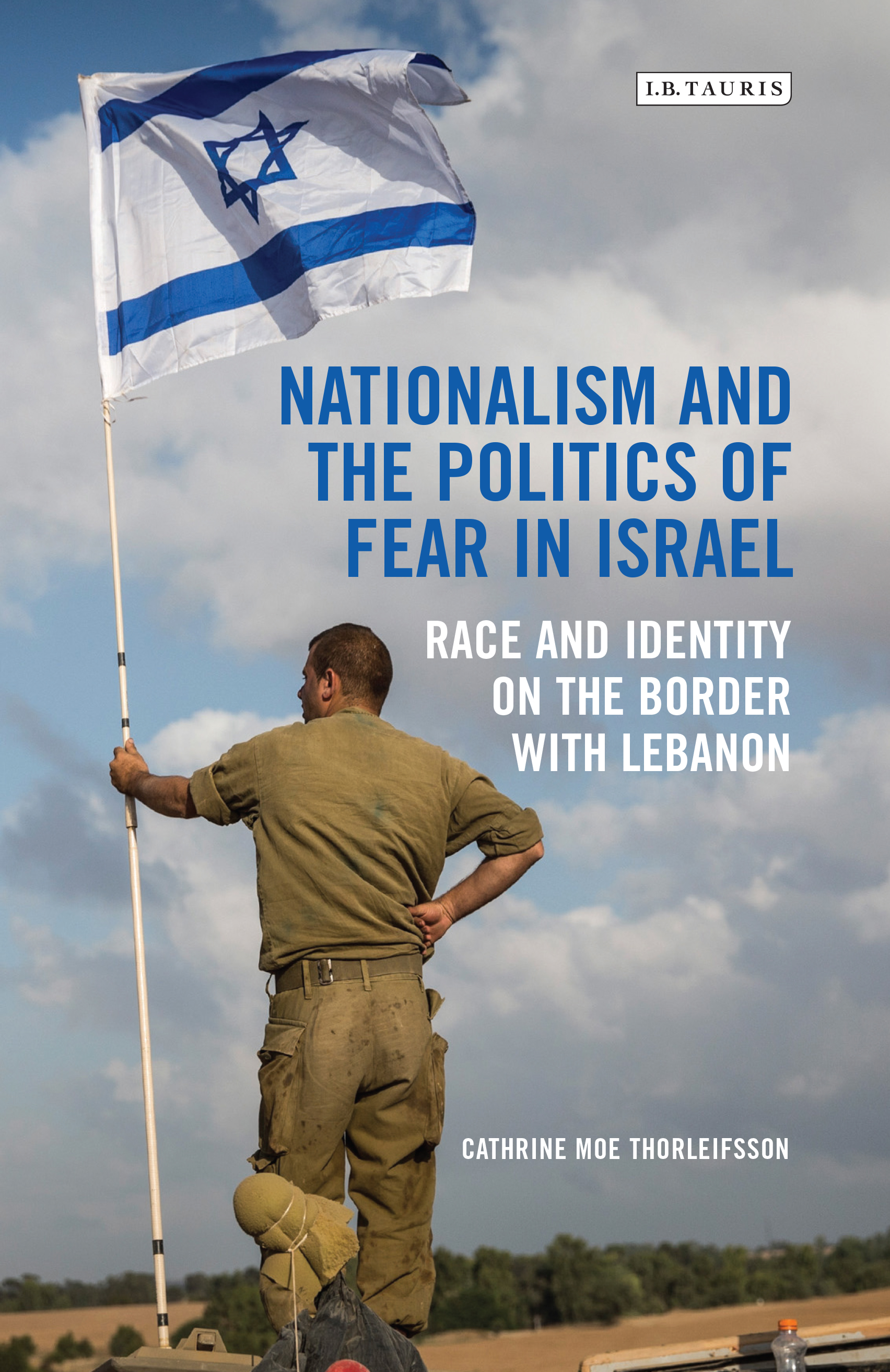 man israeli flag