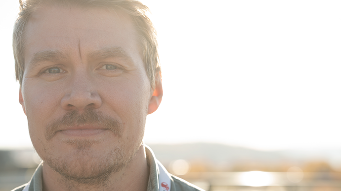 Statsviter Simen Berger ute i motlys