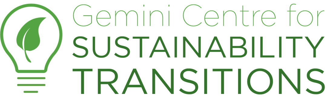 Logo for Gemini Centre for Sustainability transitions