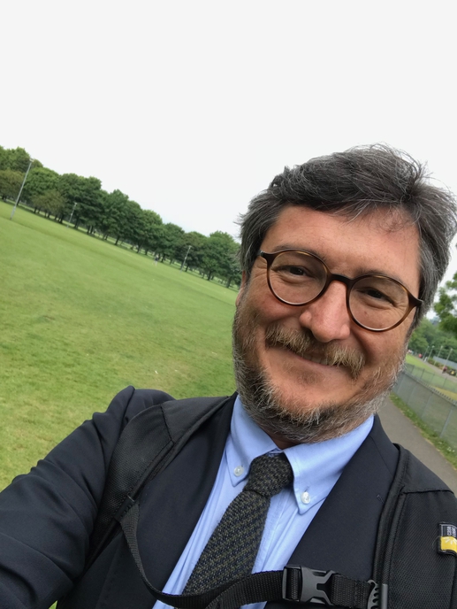 man smiling